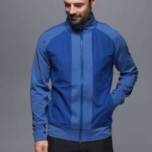 Men's Blue Track Jacket Size Medium